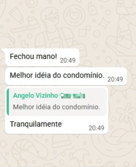 Família usando o HomeMarket